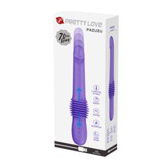 Pretty Love PAZUZU Thrusting Vibrator PURPLE-thumb-4
