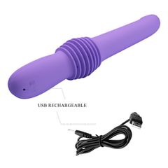 Pretty Love PAZUZU Thrusting Vibrator PURPLE-thumb-7