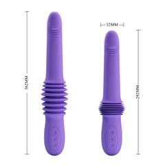 Pretty Love PAZUZU Thrusting Vibrator PURPLE-thumb-6