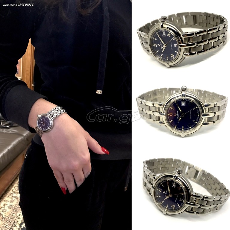 BULOVA ατσαλινο