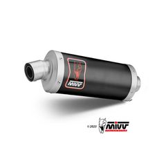 Τελικο Εξατμισης Mivv Dakar Moto Morini 650 X-Cape 22-24 Black S.s/S.steel