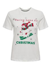 Only XMas Life Yrsa Christmas Γυναικείο Κοντομάνικο T-Shirt με Τύπωμα 15219616-thumb-2