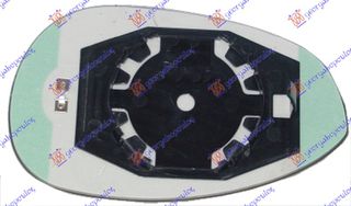 ΚΡΥΣΤΑΛΛΟ ΚΑΘΡΕΦΤΗ ΘΕΡΜΑΙΝΟΜΕΝΟ (CONVEX GLASS) για FIAT 500 07-15