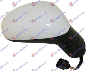ΚΑΘΡΕΦΤΗΣ -09 ΗΛ.ΘΕΡΜ.ΒΑΦΟΜΕΝΟΣ (5PIN) (Α ΠΟΙΟΤΗΤΑ) (CONVEX GLASS) για SEAT LEON 05-13