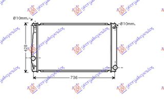 ΨΥΓ 2.0I 16V VVTI +/-A/C M/A(67.3x41.5) (KOYO) για TOYOTA RAV 4 05-10