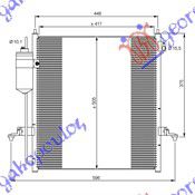 ΨΥΓΕΙΟ A/C 2.5 TURBO DIESEL (43x42) για MITSUBISHI P/U L200 06-10