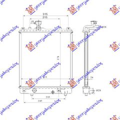 ΨΥΓΕΙΟ 1.0-1.2 (37.5x38)(ΟΥΓΓΑΡ)(ΑΝ.ΚΥKΛ (VALEO CLASSIC) για OPEL AGILA 99-08