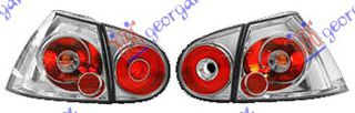 ΦΑΝΟΣ ΠΙΣΩ ΣΕΤ LEXUS ΧΡΩΜΙΟ για VW GOLF V 04-08