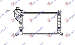 ΨΥΓΕΙΟ -00 ΜΗΧ/ΑΥΤ. +A/C (68x40,8) (MAHLE BEHR PREMIUM LINE) για MERCEDES SPRINTER 208-416 (W901-905) 95-06