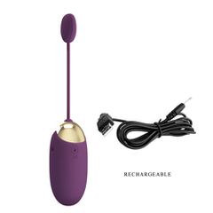 Pretty Love ABNER App controlled Egg Vibrator PURPLE-thumb-6