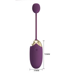 Pretty Love ABNER App controlled Egg Vibrator PURPLE-thumb-3