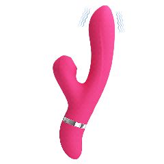 Pretty Love WILLOW Rabbit Vibrator MAGENTA-thumb-5