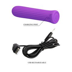 PRETTY LOVE BLANCHE Mini Silicone vibrator-thumb-4
