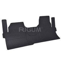 Πατάκια δαπέδου λαστιχένια συμβατά με Ford Tourneo/ Transit Custom/ VW T7 Transporter 2/3Θ 3τμχ