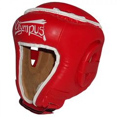Κάσκα Olympus Κόκκινη THAI PRO Ανοιχτού Προσώπου PU Red