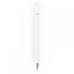 Tech-Protect Charm Stylus - White/Silver-thumb-1