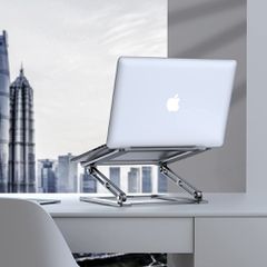 Tech-Protect ULS400 universal foldable stand for laptops up to 17" - gray-thumb-3