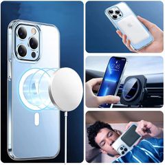 Tech-Protect MagMat MagSafe Case for iPhone 13 Pro Max - Clear-thumb-3