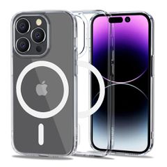 Tech-Protect FlexAir Hybrid MagSafe Case for iPhone 14 Pro - Clear-thumb-0