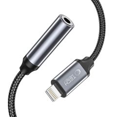 Tech-Protect UltraBoost Lightning / 3.5mm mini jack adapter - black