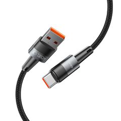 Tech-Protect UltraBoost USB-C / USB-C 66W 6A 2m Cable - Gray-thumb-2
