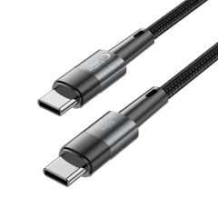 Tech-Protect UltraBoost USB-C / USB-C PD Cable 60W 3A 1m - Gray-thumb-2