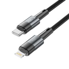 Tech-Protect UltraBoost Lightning / USB-C PD 20W 3A 2m cable - gray-thumb-1