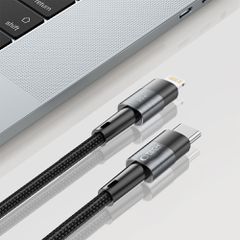Tech-Protect UltraBoost Lightning / USB-C PD 20W 3A 2m cable - gray-thumb-2
