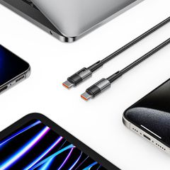 Tech-Protect UltraBoost USB-C / USB-C PD Cable 100W 5A 3m - Gray-thumb-4