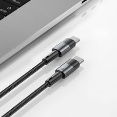 Tech-Protect UltraBoost USB-C / USB-C PD Cable 100W 5A 3m - Gray-thumb-3
