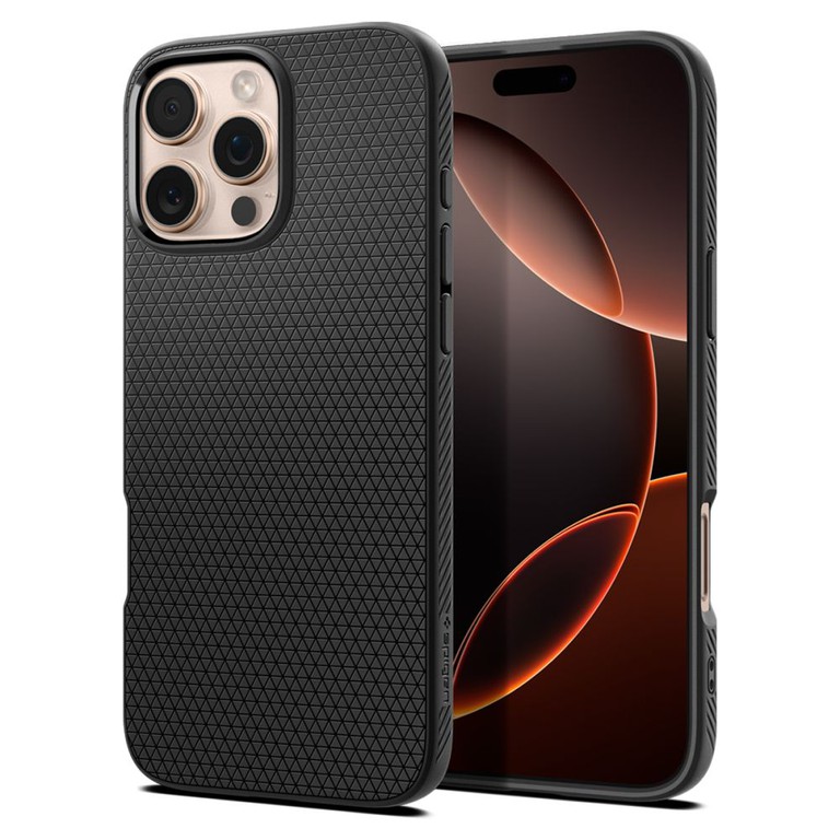 Spigen Liquid Air iPhone 16 Pro Case - Black