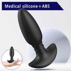 The Revolver Remote controlled Vibrating Rotating anal Plug-thumb-2