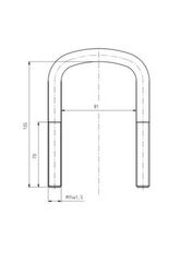 ελασμα ελατηριου ΕΛΑΣΜΑ ΕΛΑΤΗΡΙΟΥ A-M14X1,5-81X STR50206 06461102135 81413120189 81413120206