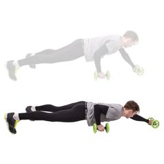Ρόδες Κοιλιακών Double Insportline AB Roller-thumb-3