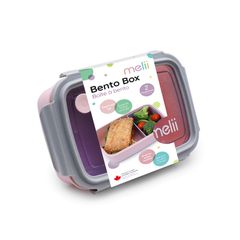 Melii Δοχείο φαγητού Bento 2 θέσεων 880ml