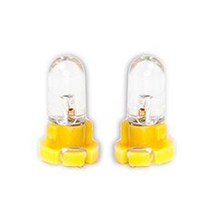 ΛΑΜΠΑΚΙΑ LED T3 12V LED 6.000K ΚΙΤΡΙΝΟ ΦΩΣ 8mm DGA - 2ΤΕΜ.