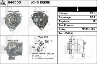 DREHSTROMGENERATOR OHNE ΓΕΝΝΗΤΡΙΑ ΤΡΙΦΑΣΙΚΟΥ ΡΕΥΜΑΤΟΣ 946000 51261017237 51261019237