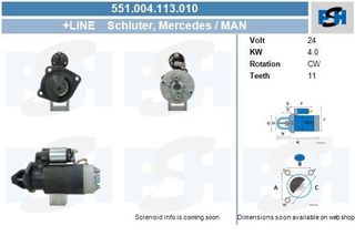 μιζα ΜΙΖΑ 12V 5KW 551004113010 0001816592 51262017085 51262017118 51262017152 51262017167 51262017204 51262019118