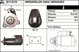 μιζα ΜΙΖΑ 24V 5,4KW 911570 0021515301 0031514501 51262017092 51262019117 51262019127