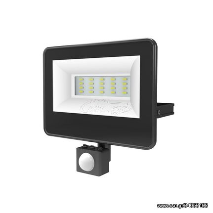 Aca Lighting Προβολέας LED 10W Σε Φυσικό Φως Με Αισθητήρα Κίνησης - Φυσικό (4000-4500Κ)