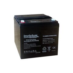 Μπαταρία Βαθείας Εκφόρτισης Invictus FL12-55 55Ah c10 12V