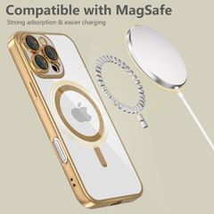 Tech-Protect MagFlex MagSafe iPhone 16 Pro Max Case - Gold-thumb-4