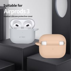 Tech-Protect Silicone Hook Case for Apple AirPods 3 - Black-thumb-3