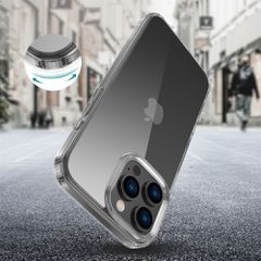 Tech-Protect FlexAir Hybrid iPhone 16 Pro Max Case - Clear-thumb-1