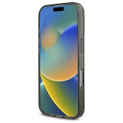 Guess IML Heart Case for iPhone 16 Pro Max - Black-thumb-4