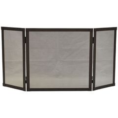 Bormann Elite BFT1030 - Σίτα Τζακιού Τρίφυλλη 51x102cm, Μαύρη (078180)