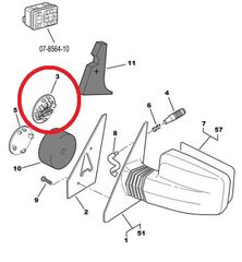 Τάπα εξωτερικού καθρέφτη BX-thumb-3