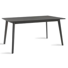 Τραπέζι Κουζίνας Benson Με Καπλαμά Rustic Grey 150x90x75cm