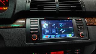 Bmw X5 οθονη Android 10 6 core IQ καμερα, Door panel 2+1 by dousissound