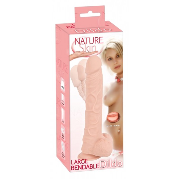 Ομοίωμα Πέους "Large Bendable Dildo"